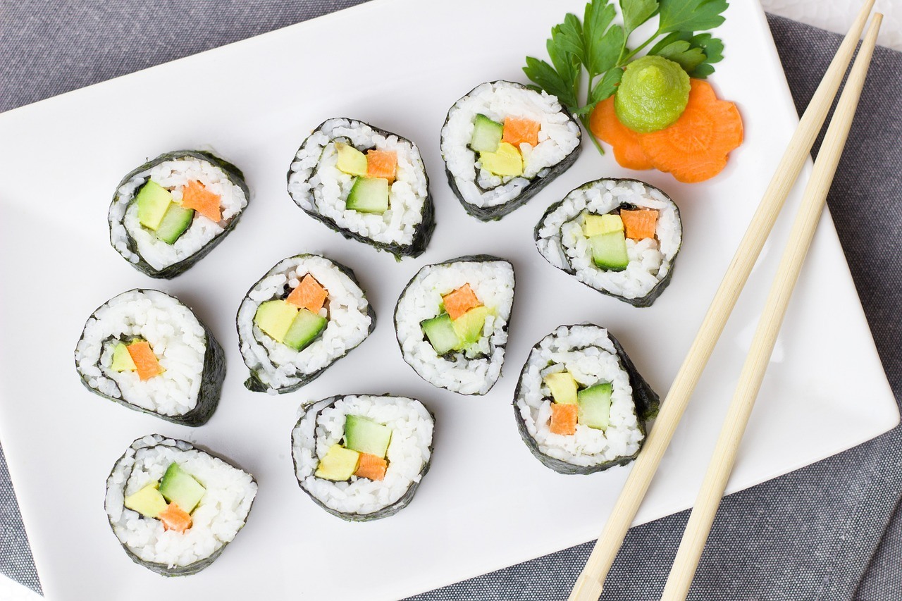 Vegan sushi