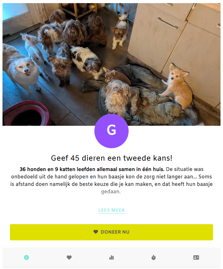 Doneer nu