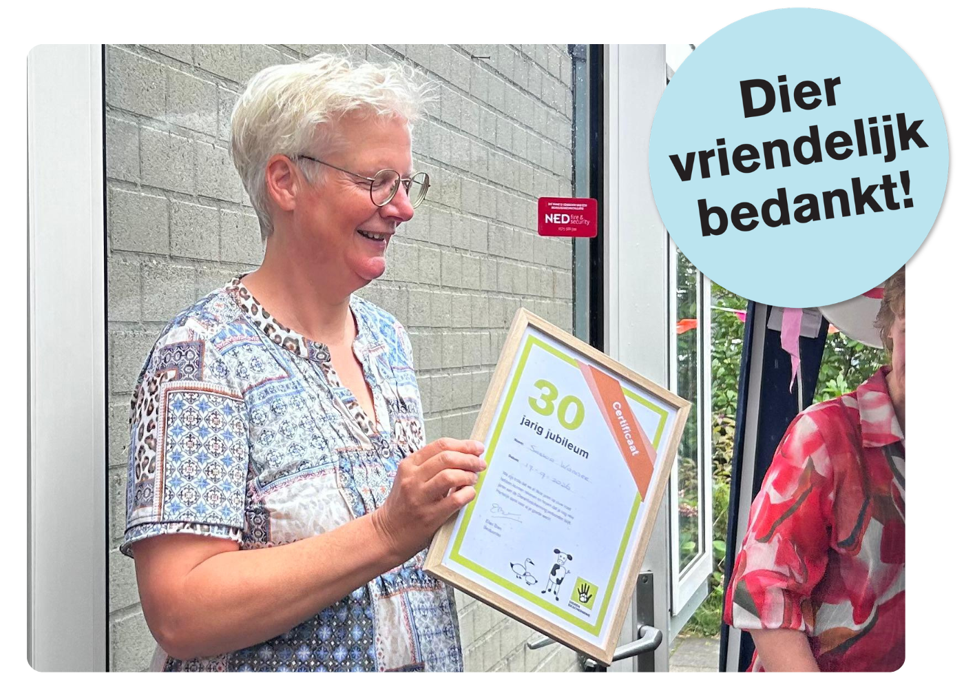 30 jaar dierenambulancevrijwilliger