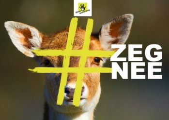 Zeg NEE tegen afschot damherten