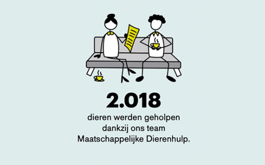 Nalaten 5 Dieren geholpen maatschappelijke dierenhulp