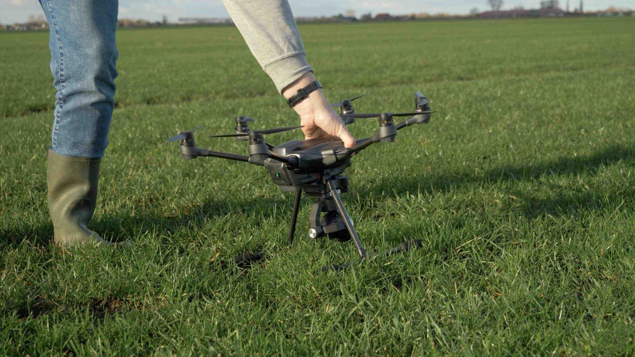 Ganzen diervriendelijker verjagen met drones