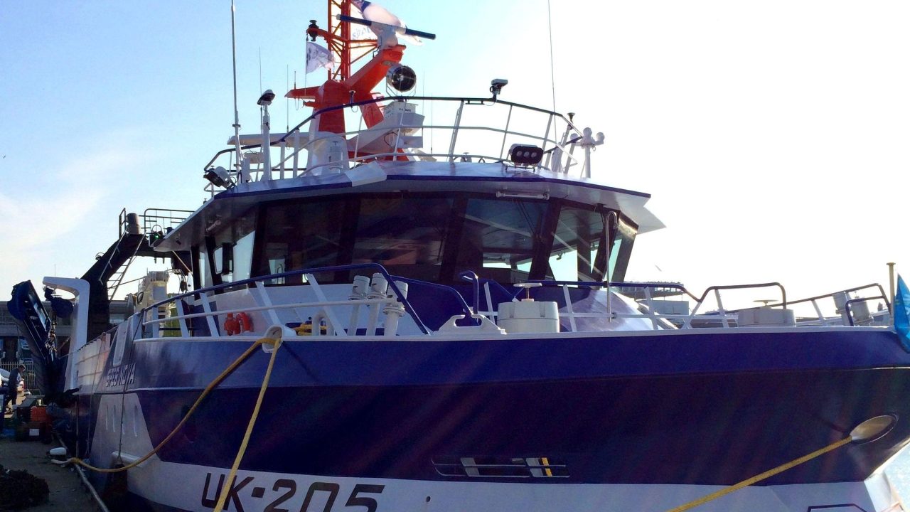 Positief: nieuw schip verdooft vis aan boord