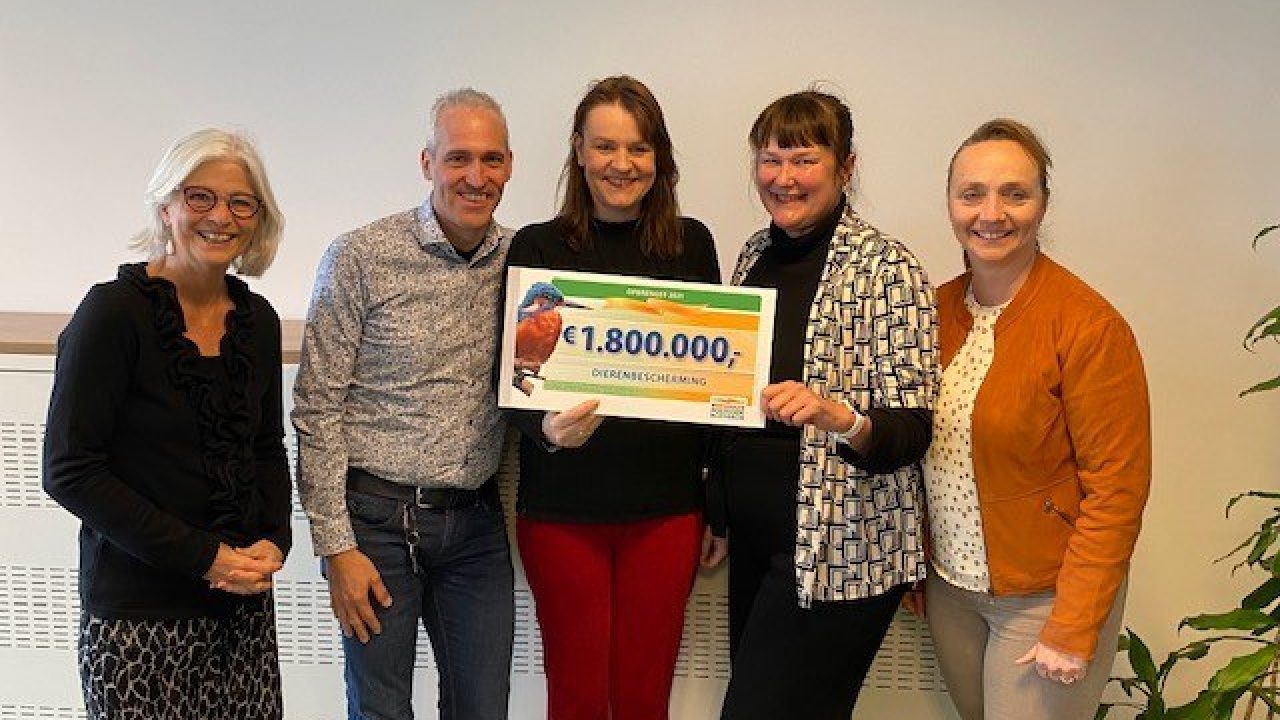 Postcode Loterij schenkt 1.8 miljoen