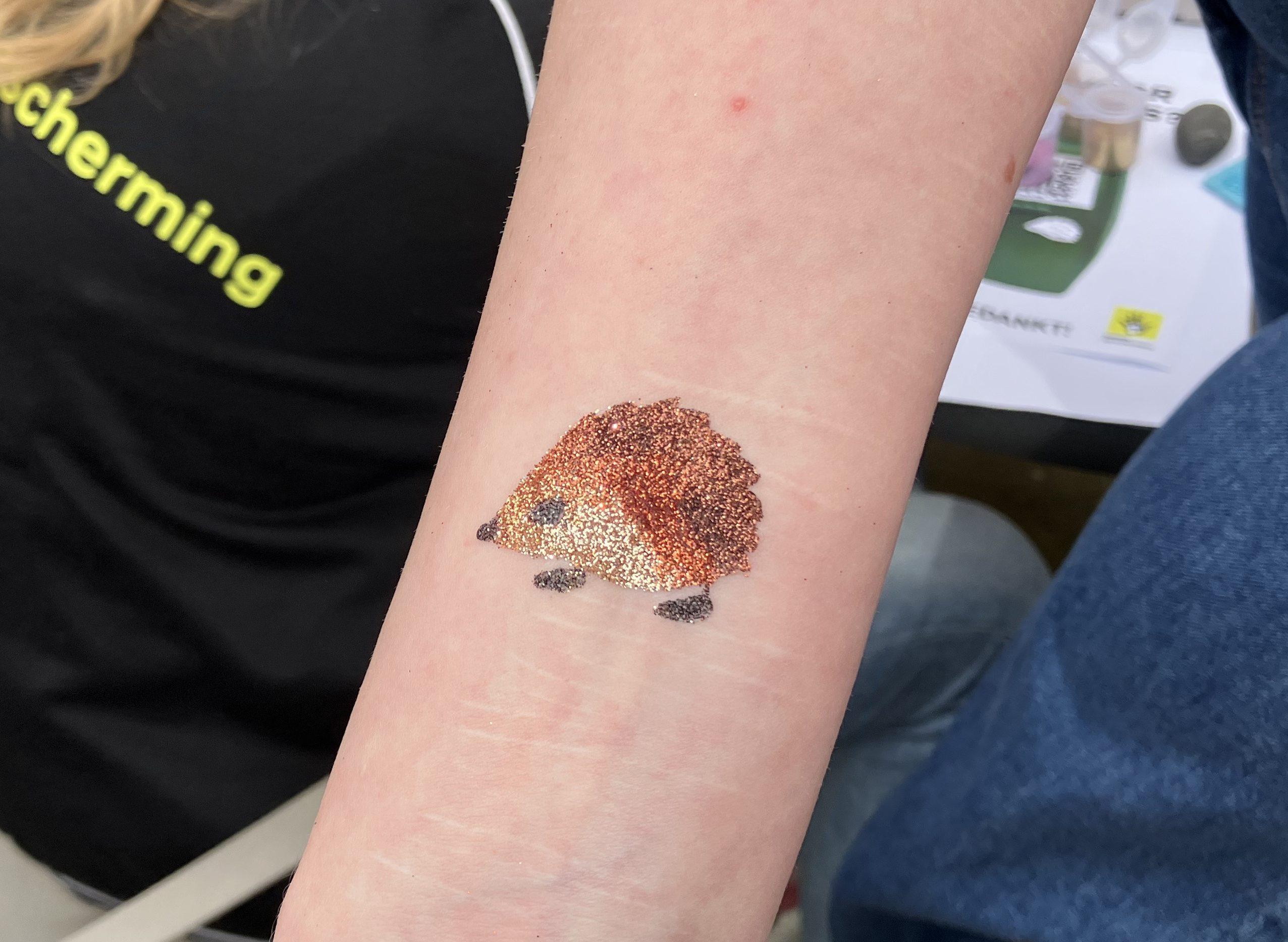 Glittertattoo