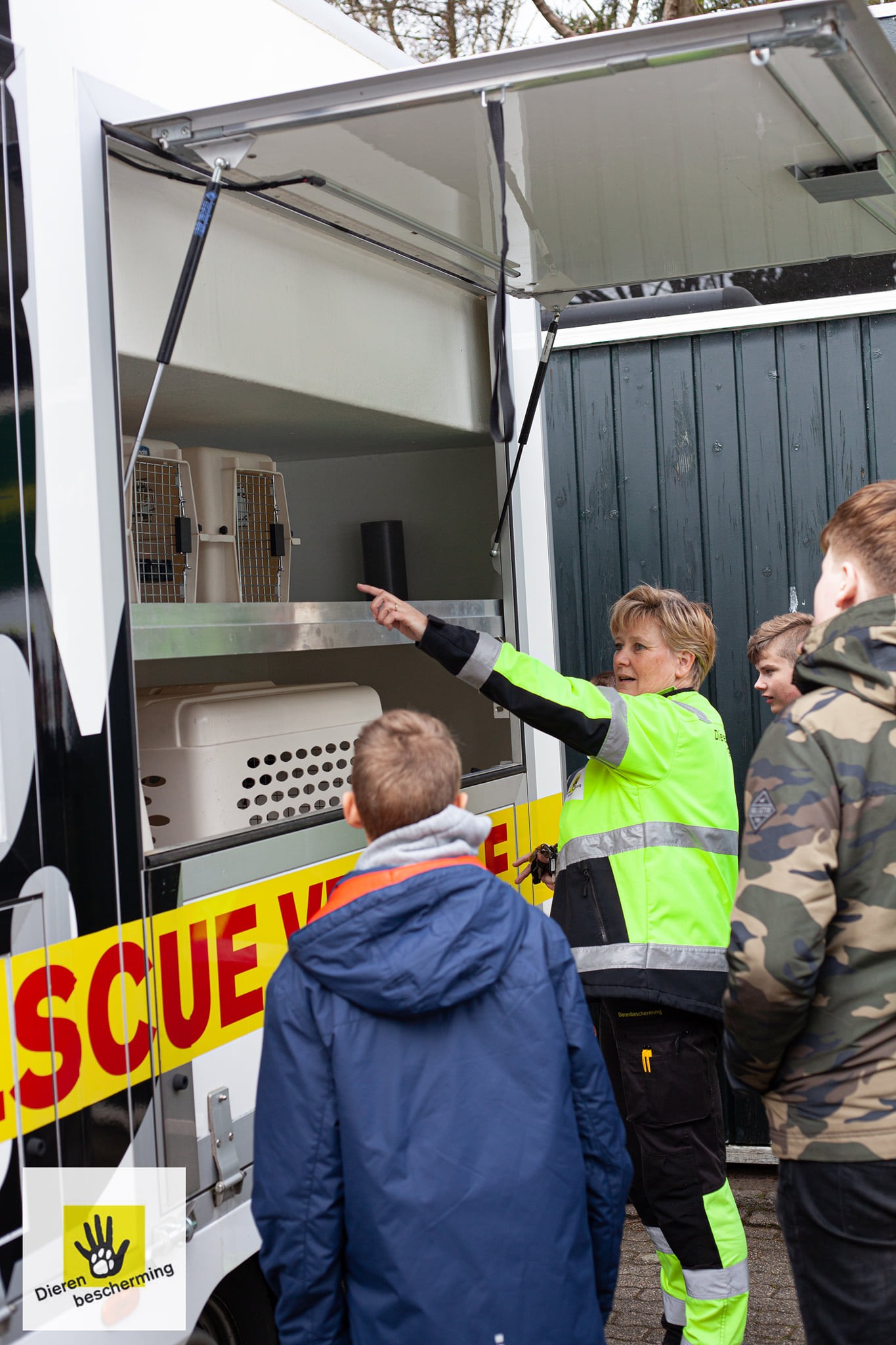 Scholenvoorlichting Dierenambulance
